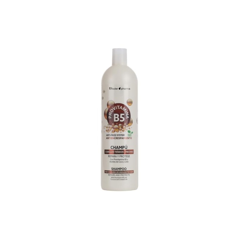 Thader Th Pharma Anti-Frizz-Shampoo mit Provitamin B5 und Kokos- und