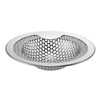 IRETION Washbasin Drain Garbage Catcher, Punching, Stainless Steel, Polished, Drain