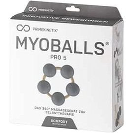 MyoBalls Unisex - Adult Pro 5 Exercise Ball, Black, 5