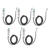 5PCS Inductive Proximity Sensor Non Contact Proximity Switch M12 NPN