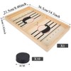 Amasawa Board Game Hockey, Fast Sling Puck Game, Catapult Board