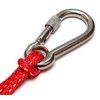 PRIOstahl Carabiner Hook with Safety Nut and Thimble - 7