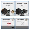 JAREES PLA Plus/Pro Matte Filament 1.75mm,Ultra High Toughness Matte PLA+