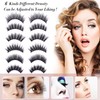 30 Pairs of 3D 6D False Eyelashes Kit Dramatic Soft