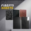 FANCYWING 240X240MM Forged Carbon Fiber Sheet, 4.0MM Thickness Carbon Fiber
