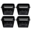 Kisangel 4 Pack Hydroponic Root Control Planting Baskets Mesh Net