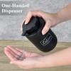 BosilunLife Black Soap Dispenser Set - 2 Pack 12oz Ceramic