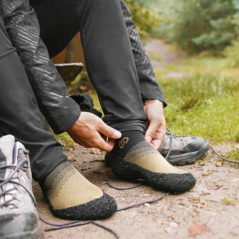 [Skinners] Skinner 2.0 Anthracite | Minimalist Barefoot Socks for Men