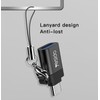 Yesido USB to Type-C OTG Mini Adapter with Lanyard, Aluminium