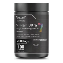 Seven Mag Ultra 7 Tipos De Magnesio 100 Capsulas