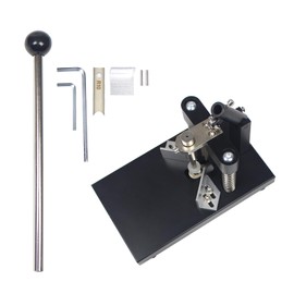 CNCTOPBAOS Corner Rounder Cutter Machine,R6mm R10mm Metal Dies Manual Corner Rounder Punch,30mm Thickness Heavy Duty Paper Card Arc Cutting Fillet for ABS Plastic,Aluminum Sheet,Office,Business,PVC