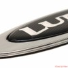 Lund Boat Raised Emblem Decal 2094234 | Logo Silver Black