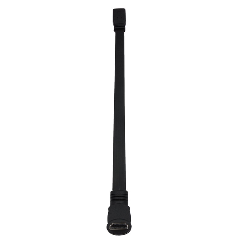 CERRXIAN 1FT Flat Slim High Speed HDMI Extension Cable A