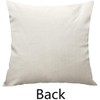 Hangood Alphabet Letter M Cushion Cover 18x18 Soft Plush Throw