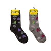 Foozys Women’s Crew Socks | Skates & Flakes Holiday Novelty