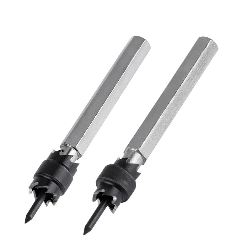 2Pcs High Speed Steel Rotary Spot Weld Drill Cutter Remover