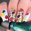 Whats Up Nails - Fruits Vinyl Stencils for Nail Art