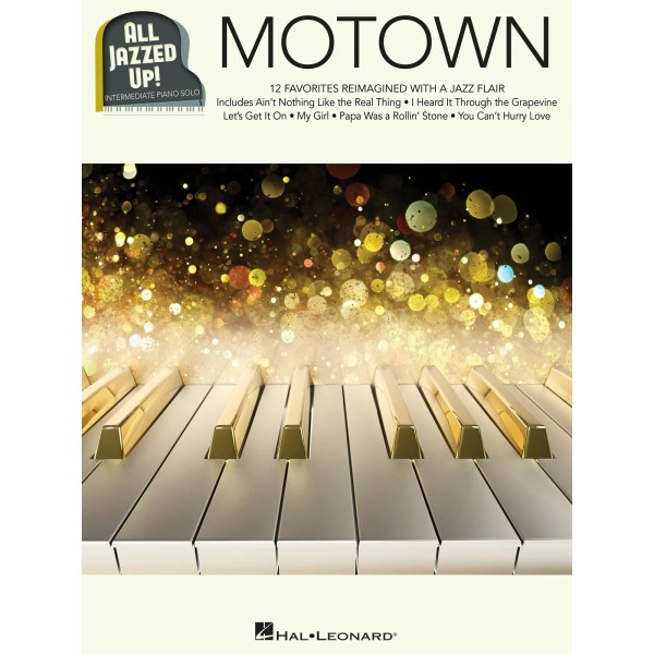 Motown All Jazzed Up Piano Solo Intermediate Sheet Music 12