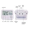 Digital 99h 59m 59s Kitchen Timer & Alarm Clock, Loud