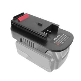 LaiPuDuo 20V Adapter HPA1820 for Black&Decker LBXR2020 18V to 20V Batteries Convertor Adapter for Black Decker 18V NiCad & NiMh Battery Tools HPB18 HPB18-OPE 244760-00 A1718 FS18FL FSB18