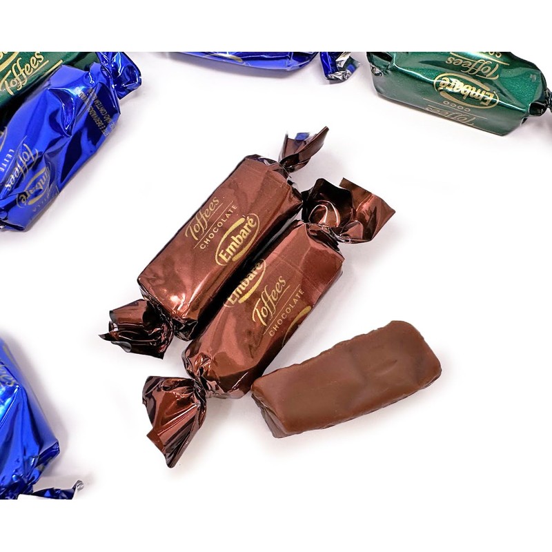 SweetGourmet Soft Toffees Assorted Candy Mix, Chocolate, Vanilla and Coconut