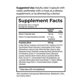 Best Life Herbals Ultimate Bladder Support Dietary Supplement 30 Capsules Restore Your Freedom and Confidence - 1 Bottle