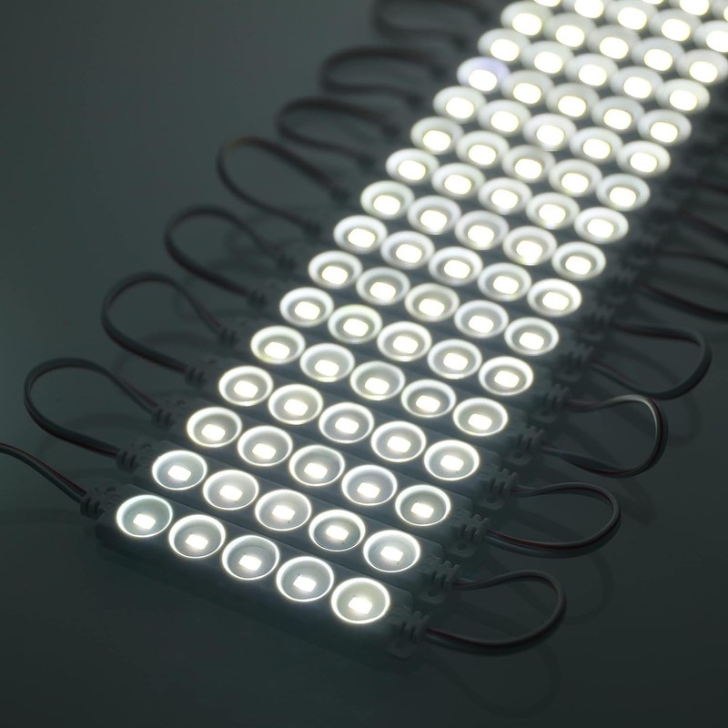 VMINGO Tira Modulo Luz 5 Led Blanco Impermeable Pared Publicidad