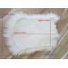 Sheepskin Pet Bed Mat 100% Sheepskin Deluxe Dog Crate Pad