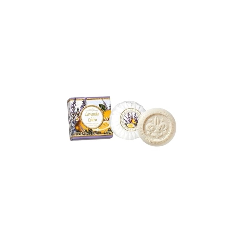 FIORENTINO 1 Piece Fiorentino Lavender & Chedro Soap