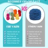 LetCartMaker Crochet Kit for Beginner, Cloudrop Complete Beginners Crochet Kit