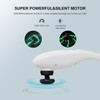 MEGAWISE Cordless Handheld Back Massager w/Rechargeable 3200mAh Battery, 5 Speed