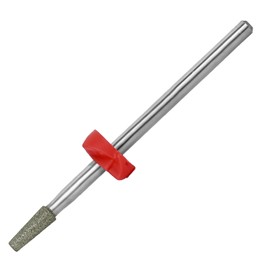 XALINA Cone Nail Drill Bit Professional - 3/32” Shank, 1.8” Length, 0.08” Diameter, Fine Grit, Safety High Precision Carbide Cuticle Bit, Two-Way Rotation, Professional & Home Use (cone)