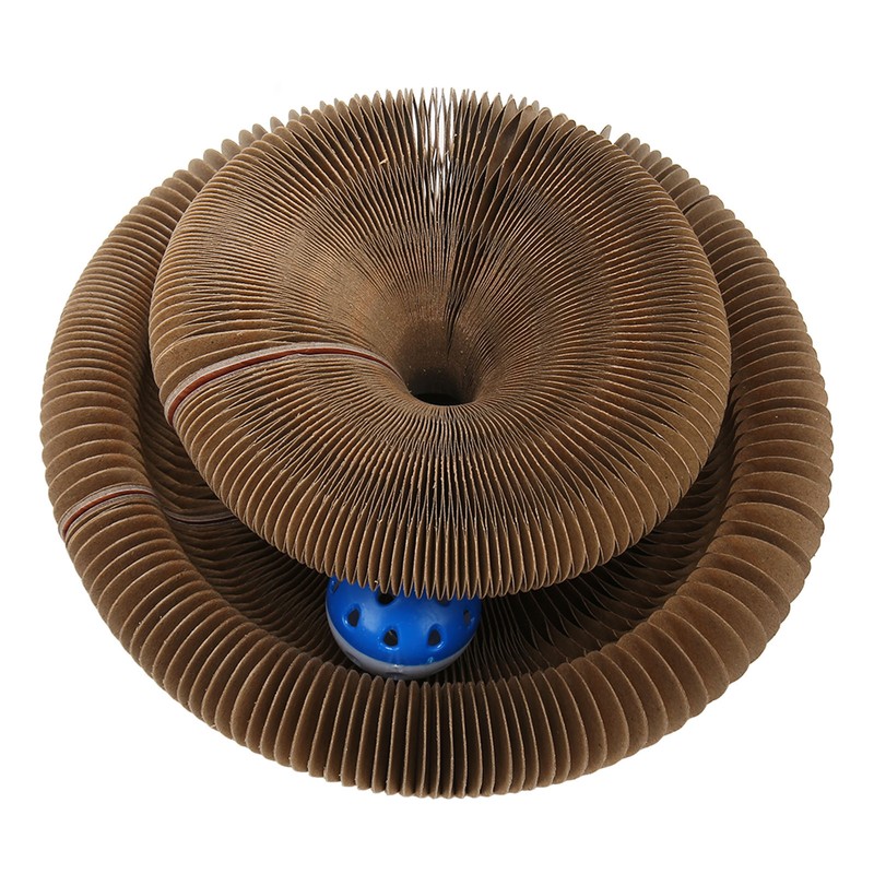 Foldable Cat Scratching Board Abrasion Resistant Magnetic Claw Grinding Cat