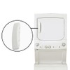 G-PLUS White Solid Door Handle Compatible with GE Dryer WE01X30378