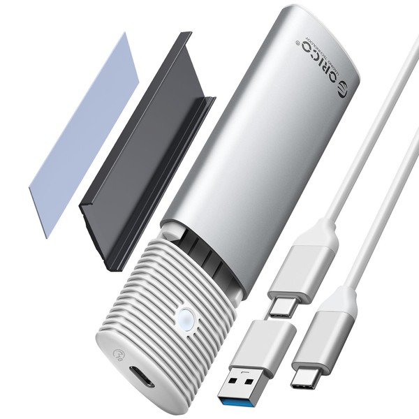 ORICO M.2 NVMe SATA SSD Enclosure Adapter Tool-Free, USB C