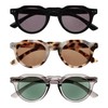 Opulize Rio - Sunglasses - Frame Top Flat - UV400