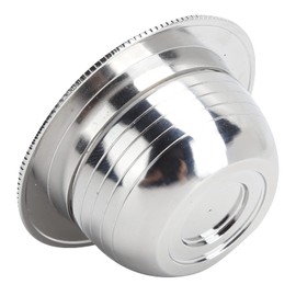 Coffee Capsule, Reusable Compatible Refillable Coffee Filter Basket with Spoon Brush Gaskets for 3A-C273E for Coffee Filter Cone