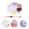 OHPHCALL 7grids Nail Charms Bow and Design for Elegant Manicure