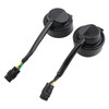 MOTAOLL Headlight Socket Cords Wires Pair for Yamaha YFM YFZ