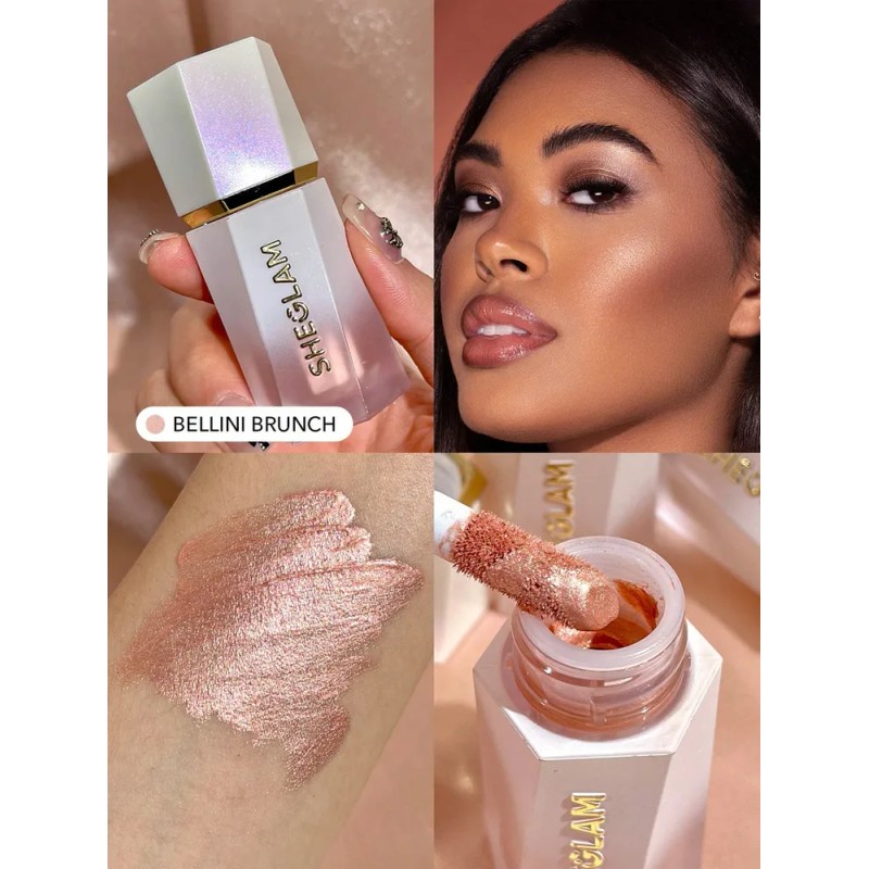 Sheglam Iluminador Líquido Glow Bloom - Bellini Brunch