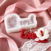 Love Flower Candle Silicone Molds for Candle Making