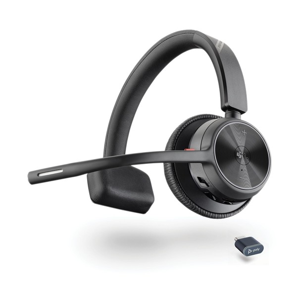 Poly Voyager 4310 UC Wireless Headset (Plantronics) - Single-Ear Bluetooth
