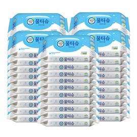 Clean Nara portable wet wipes 10 sheets, 50 packs / 깨끗한나라 휴대용 물티슈 10매 50입