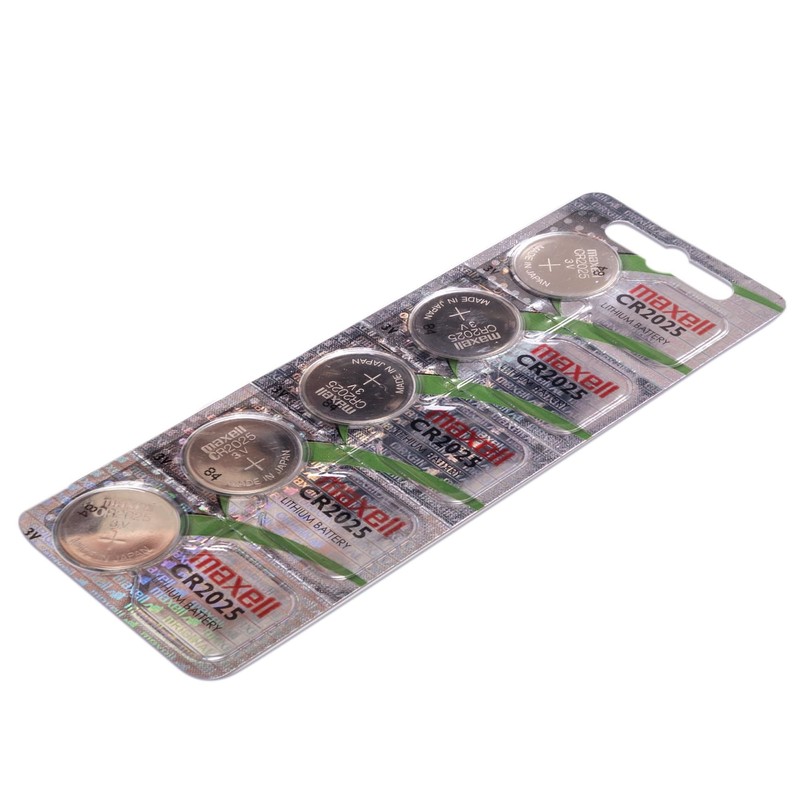 Maxell Cr2025 - 3V 5 Pack