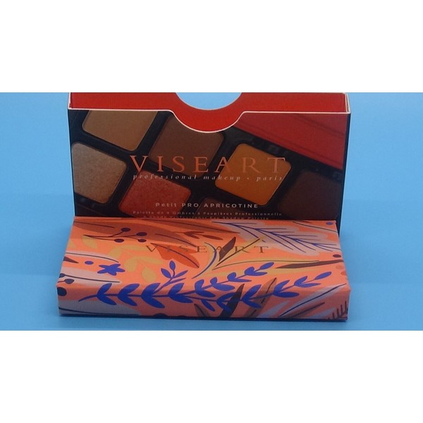 VISEART Petit PRO APRICOTINE 8-Shade Eyeshadow Palette .28oz/8GR NIB