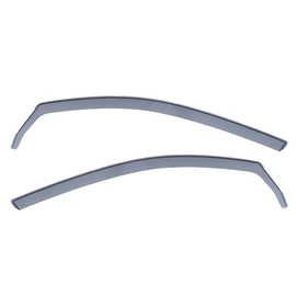 WellVisors In-Channel Side Window Visors Wind Deflectors 2Pcs Compatible With Volkswagen VW GTI Rabbit R32 2006-2009 Rain Guards