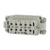 09200102812 Harting Han 10A Female Insert (F) Screw Connection 10-Pin