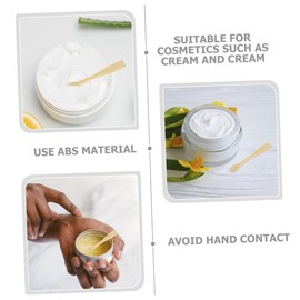 Baluue 12pcs Makeup Spatula Tool Versatile Cream Applicators for Skincare Compact Design for Travel and Daily Use for Creams Serums and Masks