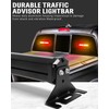 HLauto 1002L Emergency Strobe Traffic Advisor Light Bar: 40LED Dash