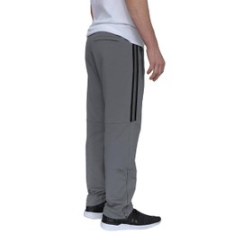 SCR SPORTSWEAR All-Day Comfort Ultimate Flex Men's Sweatpants Training Pants Men's Casual Pants Tall with Zipper Pockets and Open Botton XL 36W x 38L 38" Inseam Long P-Grey K916N